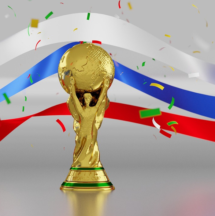 trophy gold confetti win